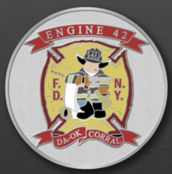 150th Engine 42 Challenge Coins
