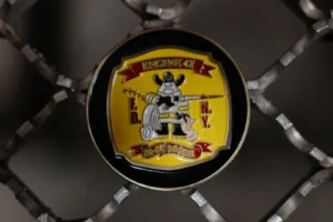 Engine 42 F.N.D.Y. DA-OK Corral Pin